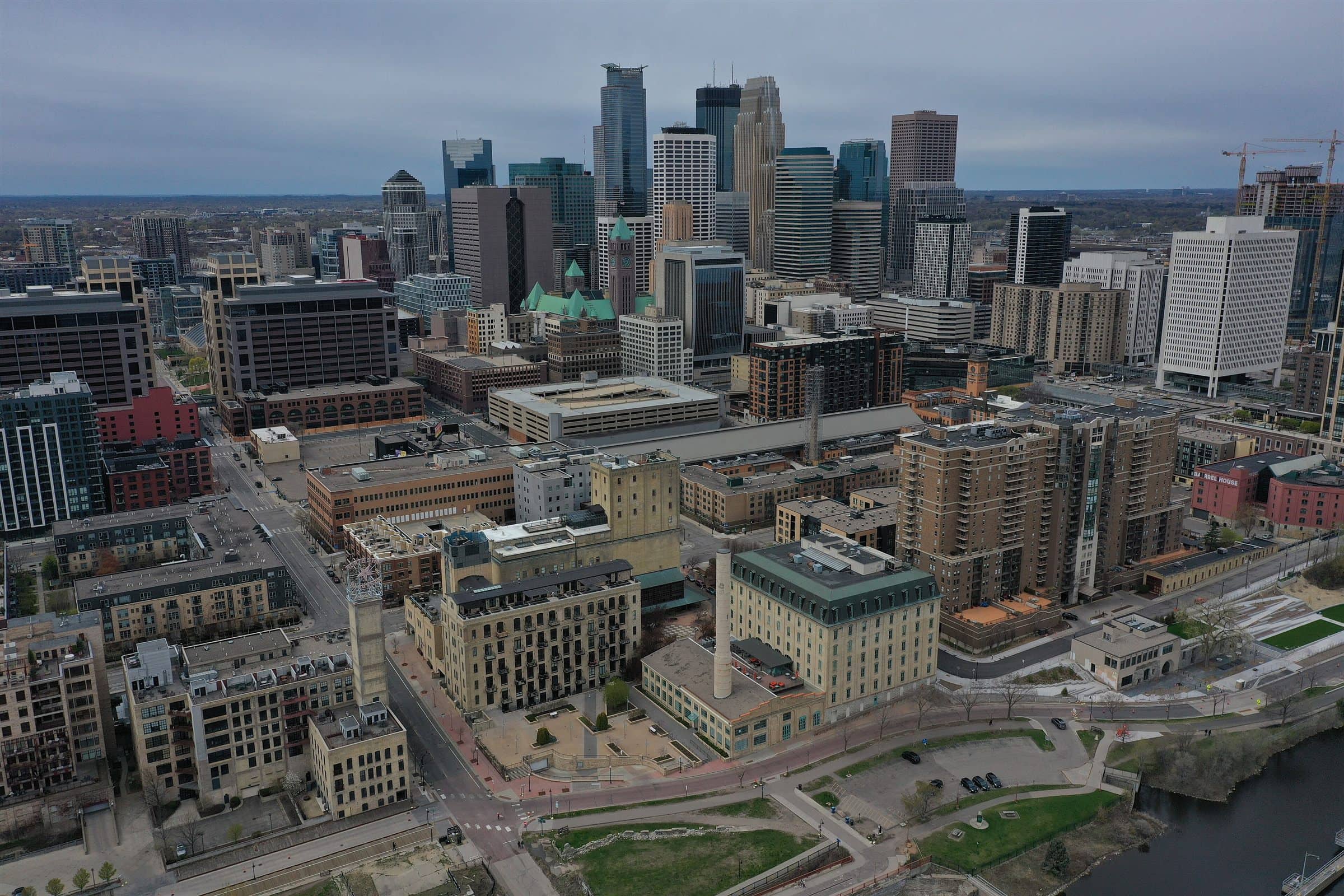 Downtown Minneapolis skyline